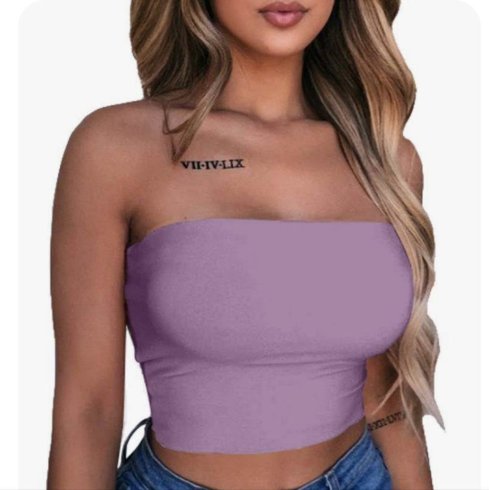 Express Rouched Bandeau Strapless